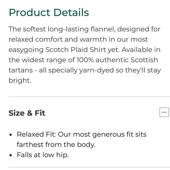 L L Bean Womens Scotch Plaid Full Zip Flannel Hoodie Shirt Shacket Chore Cabin - Picture 10 of 11